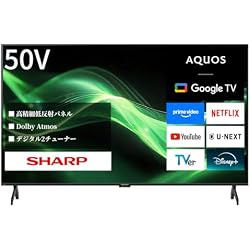 Amazon | 【セット買い】 シャープ 50V型 4K 液晶 テレビ AQUOS 4T