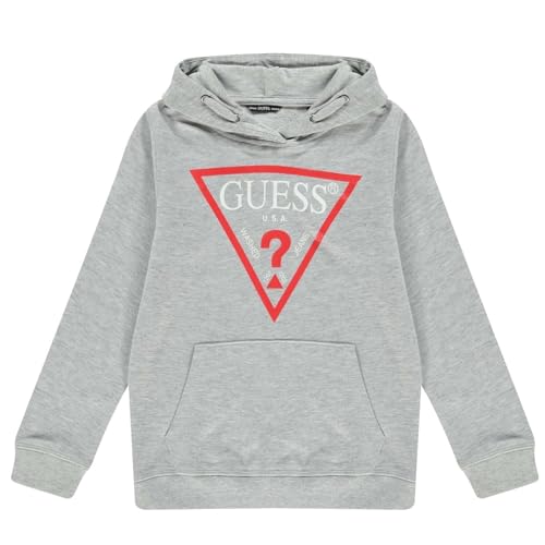 Sweat à Capuche Gris GUESS Garçon 16A Idéal pour le Lycée