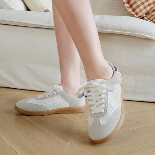 JENN ARDOR Womens Retro Fashion Sneakers Casual Walking Shoes Classic Non-Slip Comfort Dress Skate Shoes3