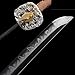 HERO SWORD Advanced Nugui Polishing Dragon King Katana Razor Sharp Clay Tempered T10 Steel Katana Real Hamon Razor Sharp Samurai Sword Authentic Japanese Knives Combat Ready