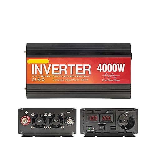Onduleur pure sinus 24V 220V pour l'autonomie en camping-car