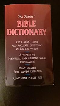 Paperback The Pocket Bible Dictionary Book