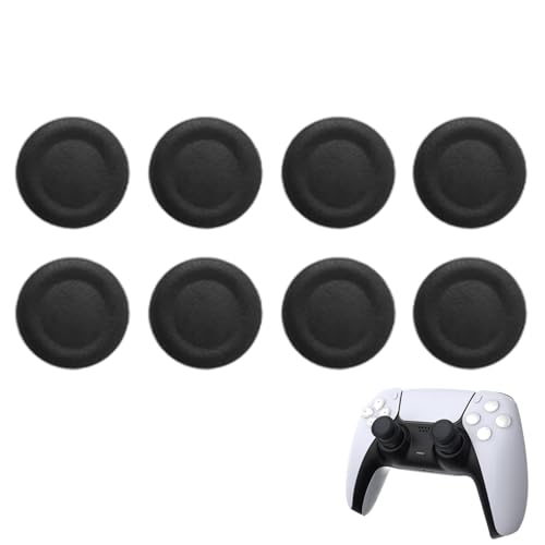 8 Stk PS5 Controller Sticks Joystick Kappen,PS4 PS5 Controller Zubehör Stick Aufsätze,Thumbsticks Caps Ersatzteile für PlayStation 5,Daumengriff-joystickkappen Grip Thumbstick Griffe Edge Ersatzkappe