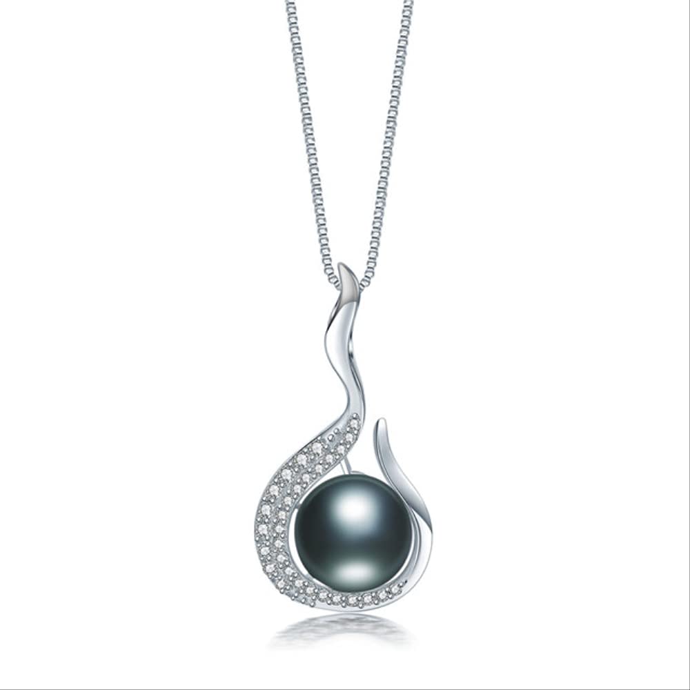 Collier zircon et perle véritable pour sublimer un décolleté - 2