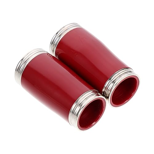 Holibanna 1 Pair Clarinet Tube High Pitch Musical Instrument Accessory for Professionals Beginners Durable Design Lightweight Easy to Clean Elegant Sound
