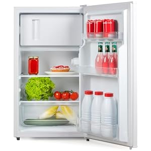 PRIMO PR144FR Koelkast tafelmodel met vriesvak – 80L – Wit – E – Koelkast tafelmodel vrijstaand