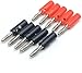 10pcs 4mm Bananenstecker Jack Bananenschraubkopf schwarz rot vernickelt Kunststoff Laternenstecker Baby,Schwarz günstig Kaufen-10pcs 4mm Bananenstecker Jack Bananenschraubkopf schwarz rot vernickelt Kunststoff Laternenstecker
