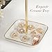 Jewelry Holder Stand with Ceramic Base: 12