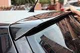  YIHGJJYP ABS-Material Auto Heckflügel Primer Farbe Heckspoiler für Volkswagen Golf 4 Spoiler, 2003-2008, schwarz