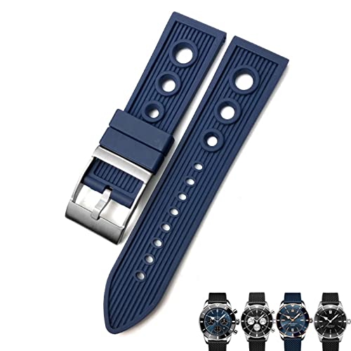 Bracelet de montre en caoutchouc tressé 24mm Avenger Heritage
