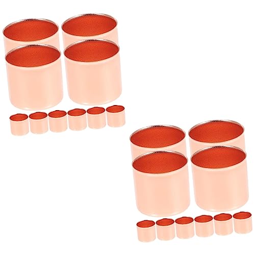 COHEALI 20piezas Portacandelas De Protector De Goteo Para Velas Soporte Para Velas Aromáticas Color Aleatorio Para Decoración De Bodas y Eventos Especiales