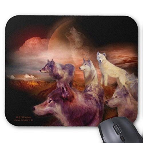 マウスパッドWolf Mountain Artマウスパッド