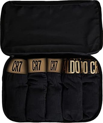 CR7 Men's 5-Pack Trunks with Travel Bag