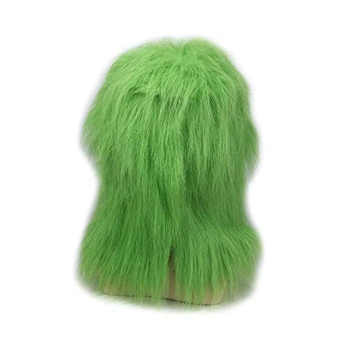 Beita Green Monster Mask Christmas Decorations Cosplay Mask,Green Latex Full Head Mask,Universal Size Fits Adults And Kids (Glq-B) #TOP4