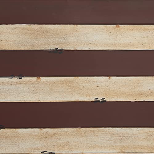 Deco 79 Metal American Flag Indoor Outdoor Wall Decor, 38" X 2" X 26", Red #TOP3