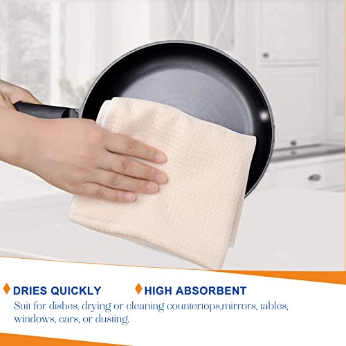 Sinland Microfiber Dish Towels Waffle Weave Kitchen Towels Absorbent Hand Towels For Kitchen 16Inch X 24Inch… #TOP5
