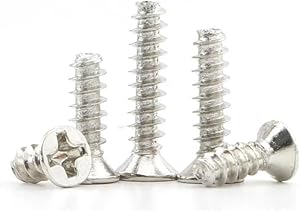 Dxeain DXEAIN Kohlenstoffstahl Schnellbauschrauben 100 Stück