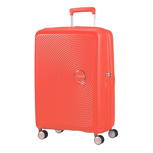American Tourister Mala de Viagem Curio Laranja Grande Expansível