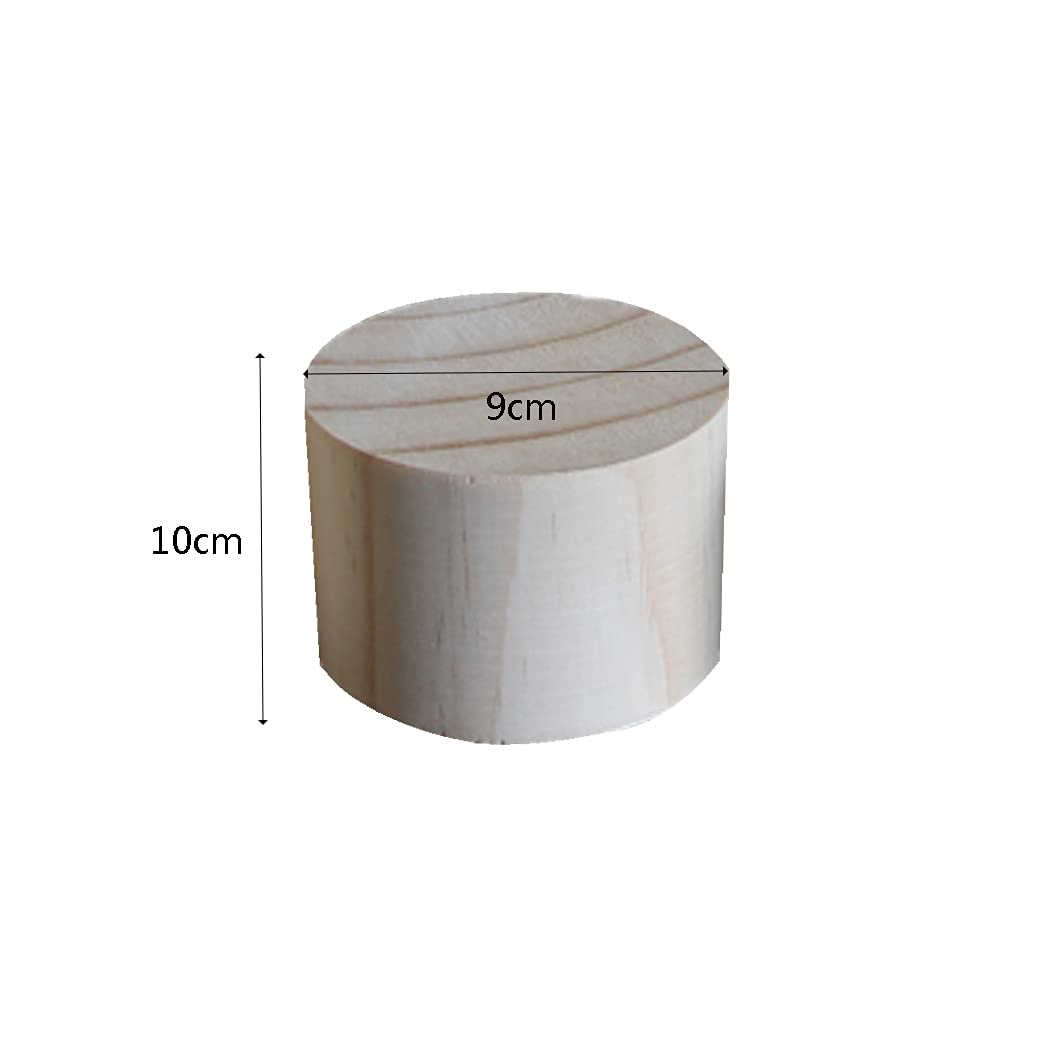 Podnośnik meblowy o średnicy 9 cm Nogi meblowe Miękkie stopy Podnośniki Drewniane podnośnikowy(10cm)