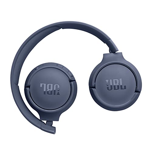 JBL TUNE 520BT Bluetoothヘッドホン 密閉型/最大約57時間連続再生/オンイヤー/USBタイプC充電/マルチポイント/JBLアプリ対応 ブルー JBLT520BTBLU