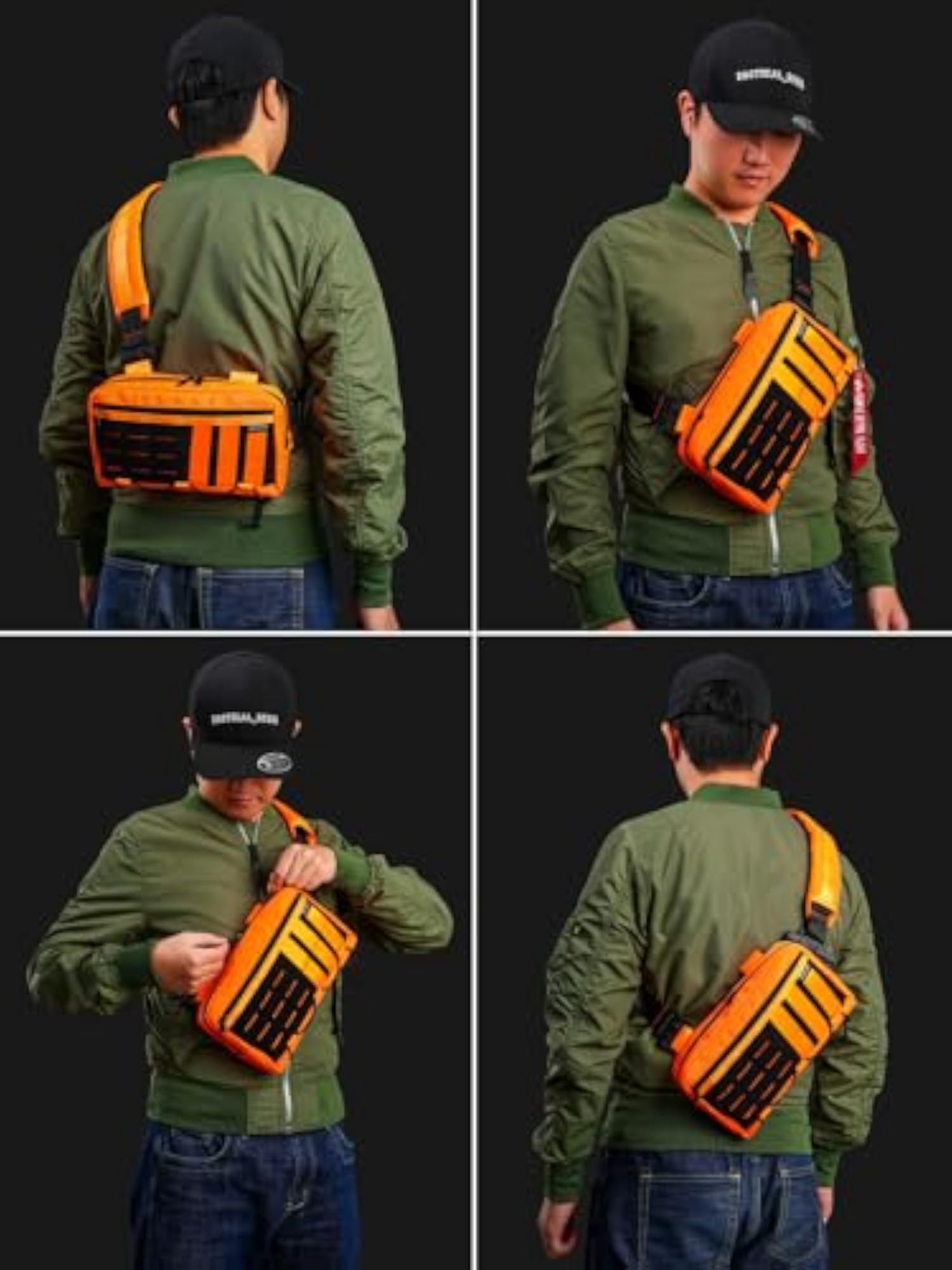 TACTICAL_GEEK Crossbody Shoulder Bag, Multipurpose