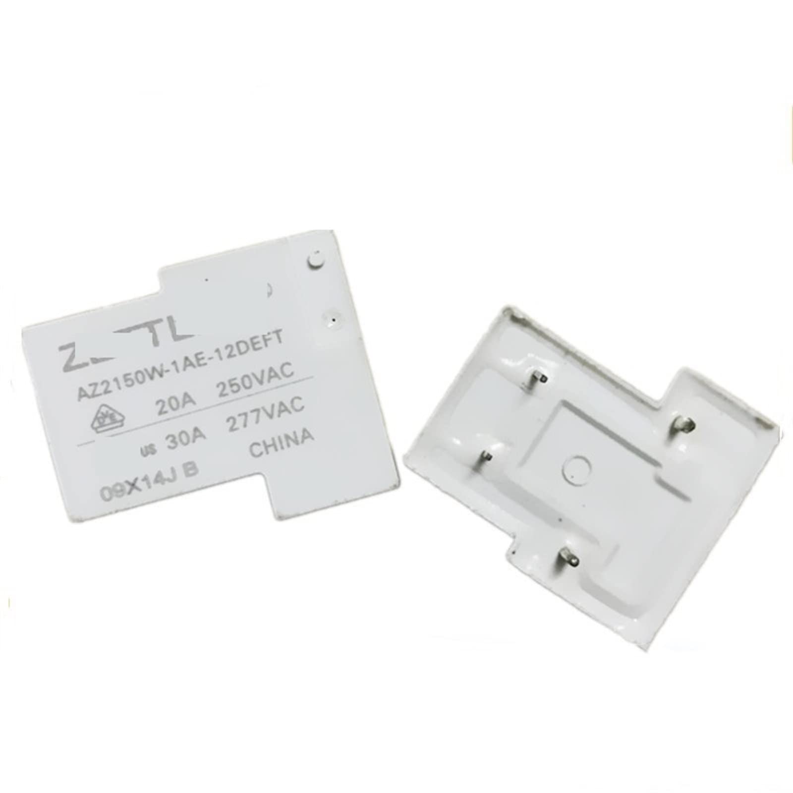 AERBNYEQP 2PCS/5PCS Relay AZ2150W-1AE-12DEFT AZ2150W1AE12DEFT AZ2150W 1AE 12DEFT 12VDC 4PIN 20A/30A(2PCS)