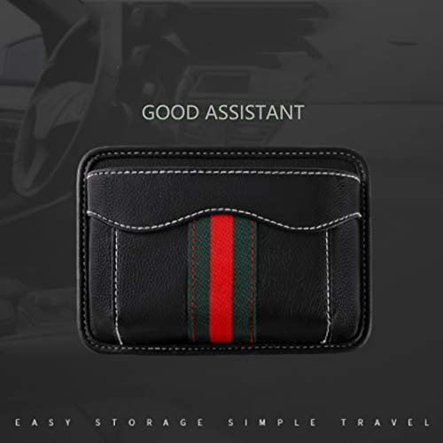 Car Side Pocket Organizer, Auto Seat Pockets Pu Leather Pen Phone Holder Tray Pouch Used For Car Door, Window, Console, Seat -Fits To Organize Document, Registration, Notepad, Gadgets, Pen #TOP7