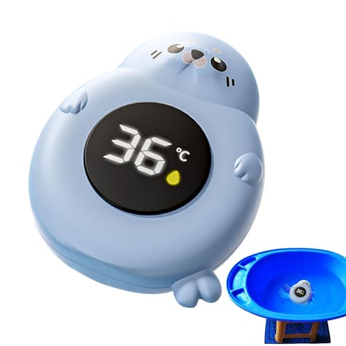 Baby Bath Monitor, Bath Temperature Gauge, Cute Floating Toy, Digital Water Monitor with Waterproof and Sturdy Design for Safety and Comfortable Bathing Times, 1 Piece