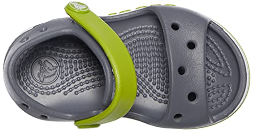 Crocs Unisex-Child Bayaband Sandals, Charcoal, 9 Toddler #TOP4