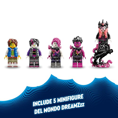DREAMZzz 3 in 1 Le Creature da Incubo della Mai-Strega, Set con Minifigure e Animali Giocattolo da Costruire come Lupo e Corvo, Giochi Creativi per Bambine e Bambini da 9 Anni, Idea Regalo 71483 - Lego - Immagine 5
