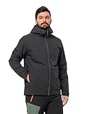 Warme Kunstfaser-Wattierung Jack Wolfskin Herren Wisper Ins Jkt M Jacket, Schwarz, M EU