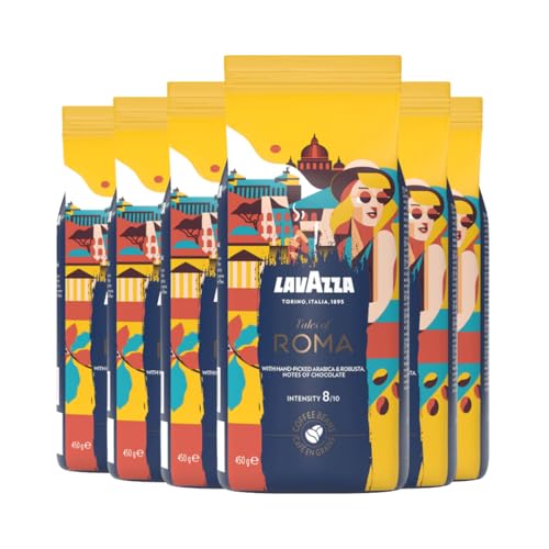 Café Lavazza Tales of Roma grains chocolat noir et noisette
