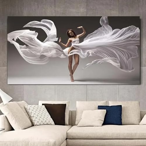 Affiche danseuse moderne pour decoration murale salon et chambre