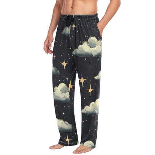 Men's Pajama Pants Lounge Pajama Pants with pockets for Men Pj Bottoms S-2XL4