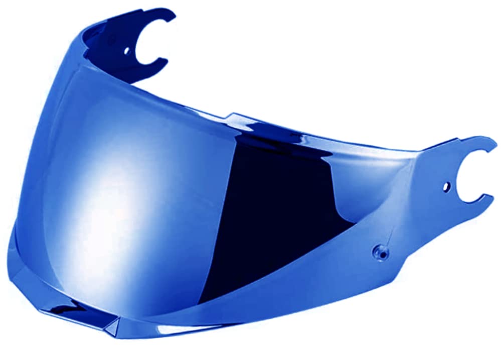 LS2 Helmets Horizon Outer Face Shield (Blue Iridium) : Automotive