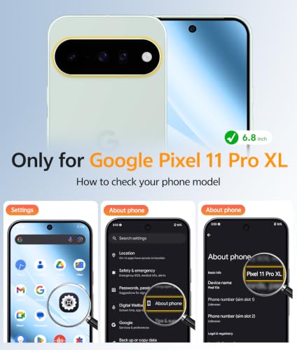 Image of FNTCASE for Google Pixel 11 Pro XL Case, Fit for Magsafe, Screen Protector