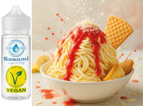 Aroma concentrado helado espagueti Sasami vegano de 100ml para repostería casera 1