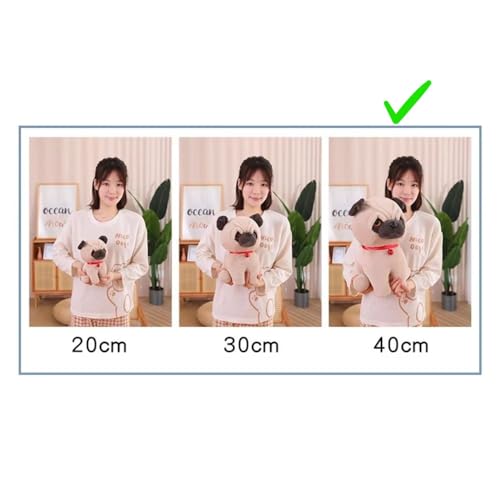 Image of ADORA Soft Plush Dog Toy for Kids | Stuffed Puppy Soft Toy |Dog Puppy Stuffed Animal Cute Brown Dog Plush Animal Soft Toys | Soft Toy for Gift Boys & Girls | 40 CM Brown Color