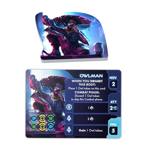 Tamashii: Owlman - Juego de Estrategia Sci-Fi para 1-4 jugadores miniatura 3