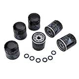 PAGOTORTAUS (6pcs) 90915-YZZN1 90915-YZZF2 Engine Oil Filter with Washers Compatible with RAV4