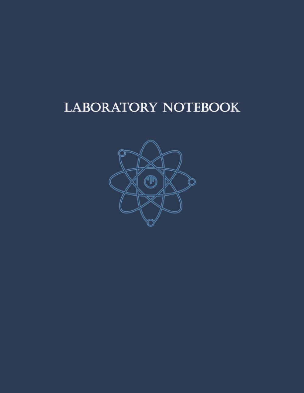 Laboratory Notebook: Bullet Lab Notebook for High School, College, Graduate Research, or Independent Research - 154 Pages - 8.5" x 11" - Blue