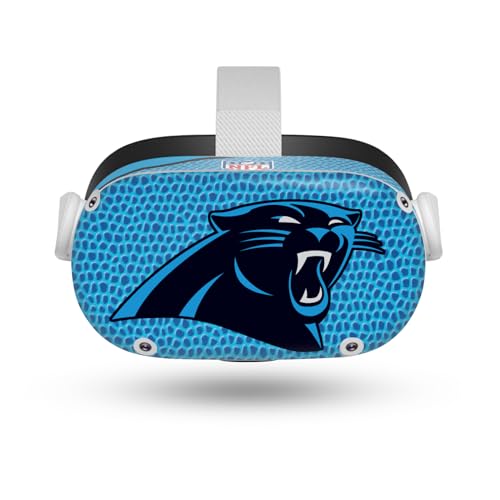 Autocollant Meta Quest 2 Carolina Panthers Head Case Designs Vinyle Officiel NFL