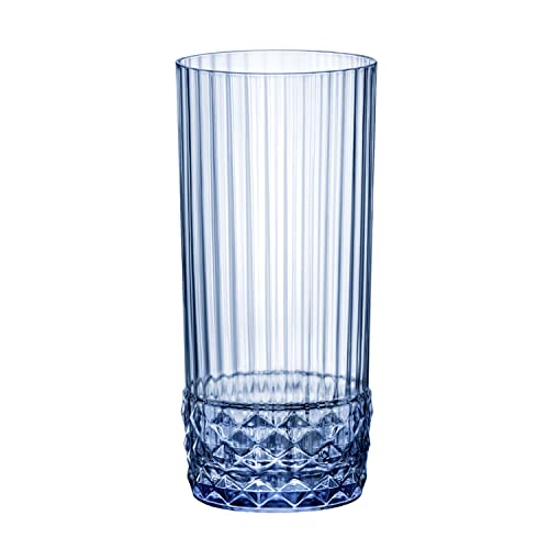 Bormioli-Rocco-America-20s-1625-oz-Cooler-Glasses-Sapphire-Blue-Set-of-6 Bormioli Rocco America 20s 1625 oz Cooler Glasses Sapphire Blue Set of 6