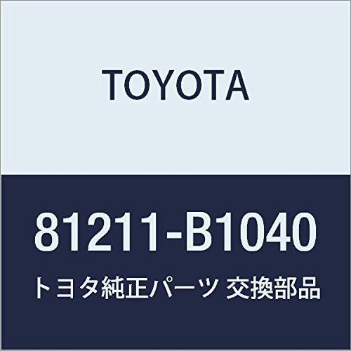 TOYOTA Genuine Part Rear Fog Lamp Lens