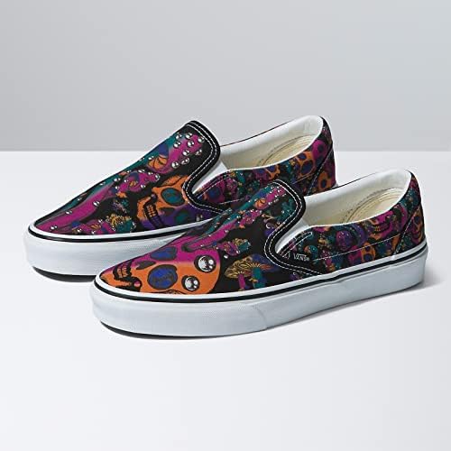 Vans Men's Classic Slip On, Trippy Drip Black Multi, Size 9 | Image 1