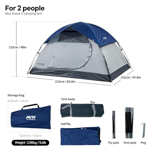 Idoogen Tents For Camping 2/4/6 Person Camping Dome Tent thumb #4