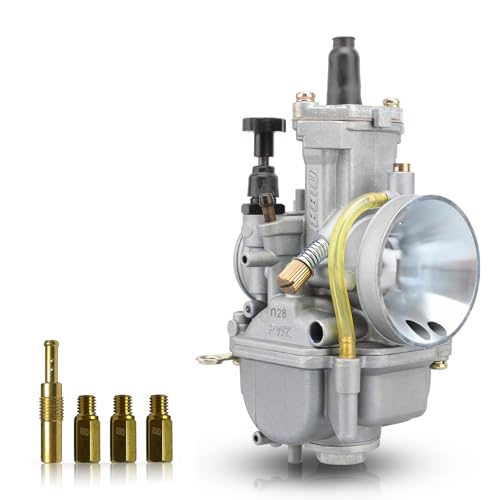 NIBBI Carburetor, PWK 28MM Carburetor Fit for 200cc 225cc 250cc