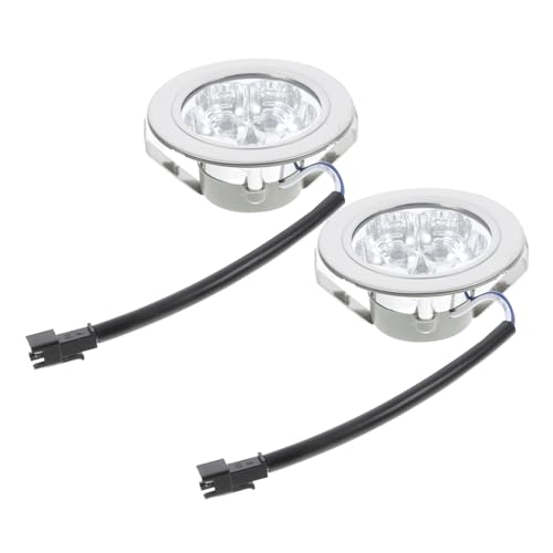 HONITANO 2個レンジフード用電球 交換用キッチンライト 耐熱設計 高輝 省エネ 対応機種 換気フード コンロ下 ランプ 備え付け照明