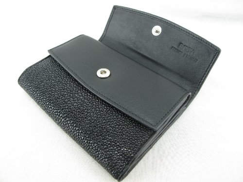 Genuine Stingray Skin Women's Medium Clutch Wallet Purse3