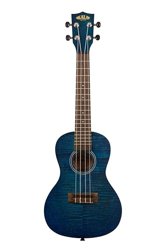 Kala-Brand-Music-Co-Blue-Exotic-Mahogany-4-String-Ukulele-Right-Handed-Concert-KA-CEMB